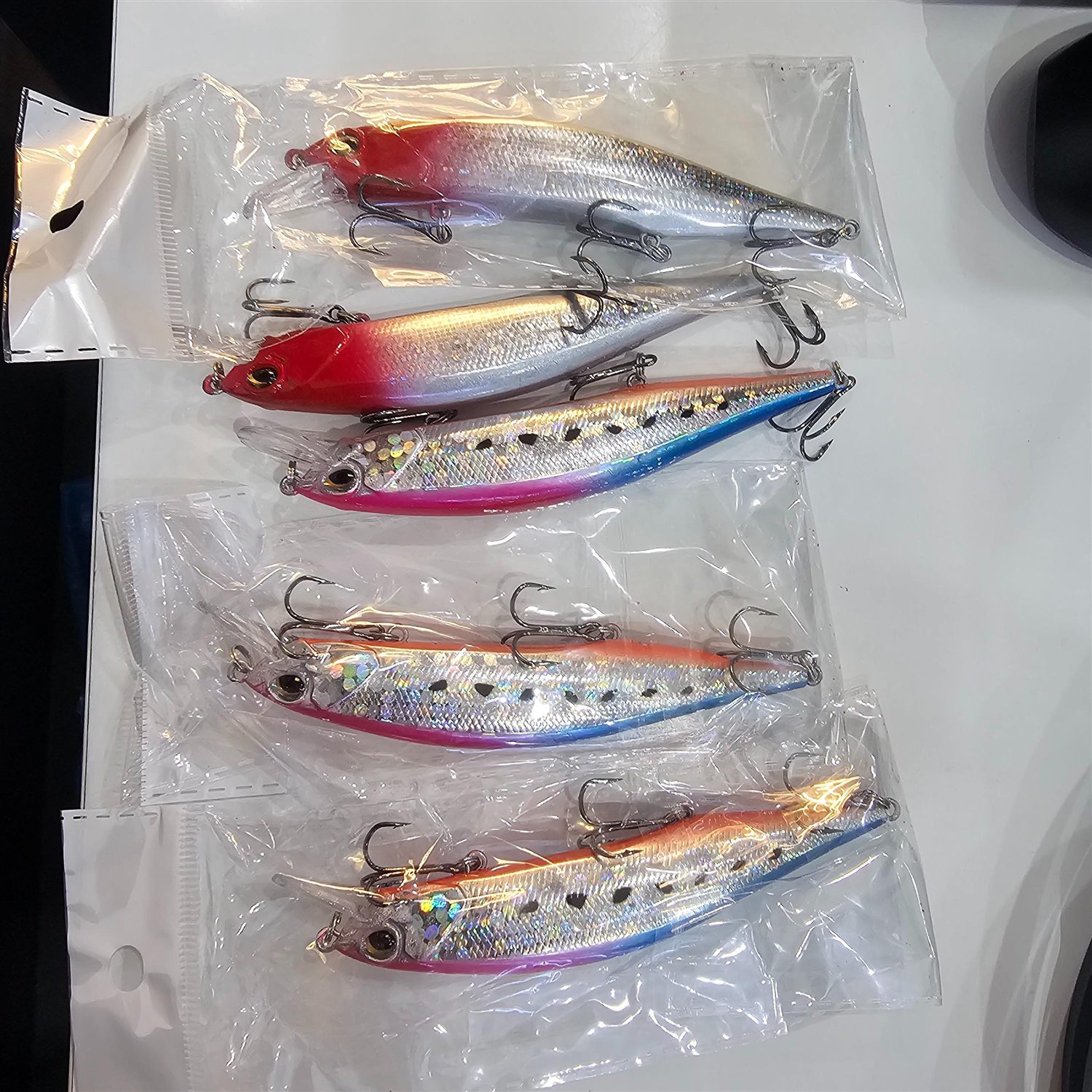 Bộ mồi lure cho cá chẽm và cá hồng